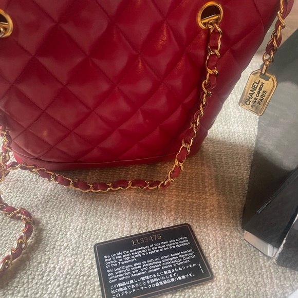 Real Vintage 1992 Chanel pocketbook - Picture 7 of 14